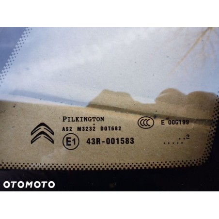 SZYBA KAROSERYJNA LEWA PRAWA TYŁ CITROEN C4 2010-