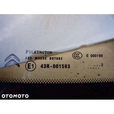 SZYBA KAROSERYJNA LEWA PRAWA TYŁ CITROEN C4 2010-