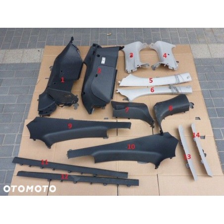 PLASTIK OSŁONA WNĘTRZA RENAULT MEGANE III COUPE