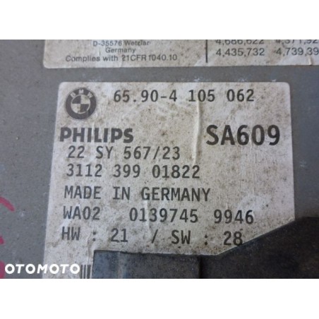 MODUŁ CZYTNIK NAWIGACJI BMW E39 65904105062