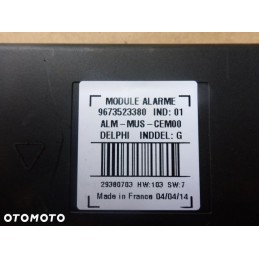 MADUŁ ALARMU CITROEN C4 PICASSO II 13- 9673523380