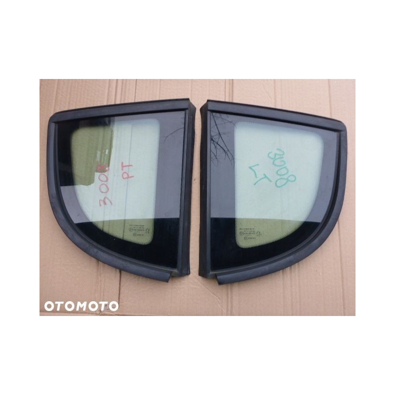 SZYBA KAROSERYJNA LEWA PRAWA TYŁ PEUGEOT 3008 09-