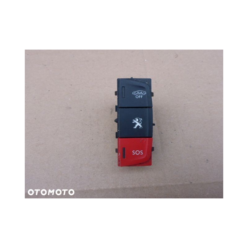 PANEL PRZEŁĄCZNIK SOS PEUGEOT 508 96661782