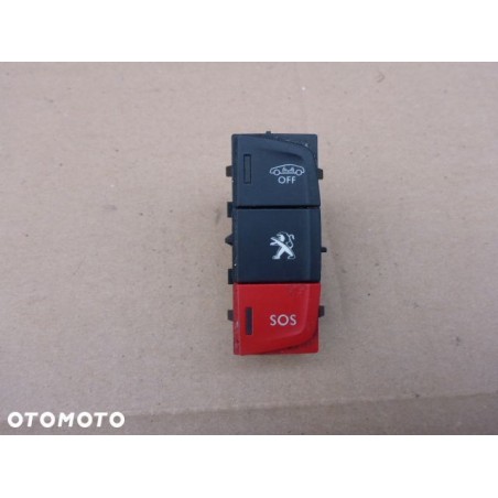 PANEL PRZEŁĄCZNIK SOS PEUGEOT 508 96661782
