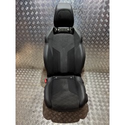 FOTEL LEWY PRZÓD SKÓRA ALCANTARA PEUGEOT 208 II 19-