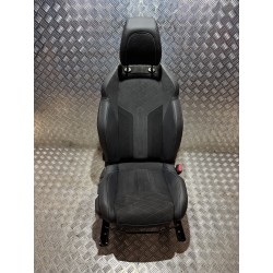 FOTEL PRAWY PRZÓD SKÓRA ALCANTARA PEUGEOT 208 II 19-