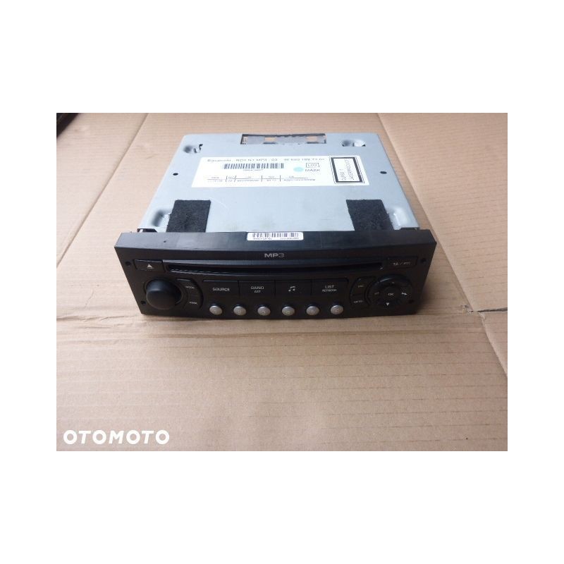 RADIO CD MP3 ORYGINAL PEUGEOT 3008 2009-