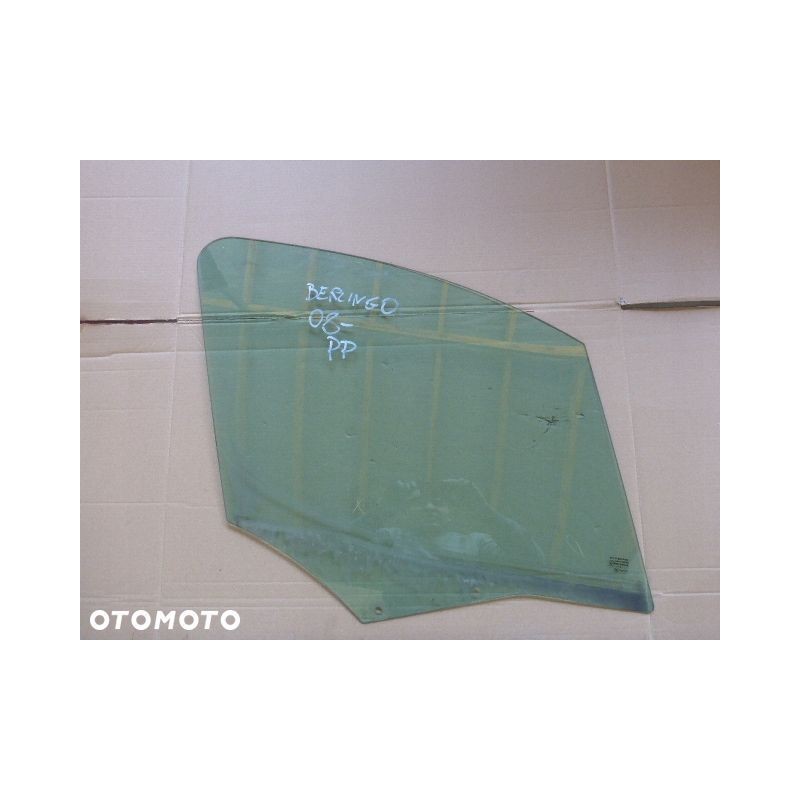 SZYBA DRZWI PRAWY PRZÓD CITROEN BERLINGO 2008-