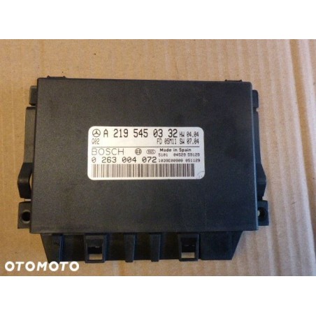 STEROWNIK PARKTRONIC PDC MERCEDES W219 A2195450332