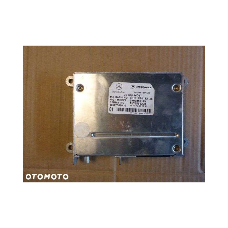 MODUŁ TELEFONU MERCEDES W219 CLS W211 A2118703226