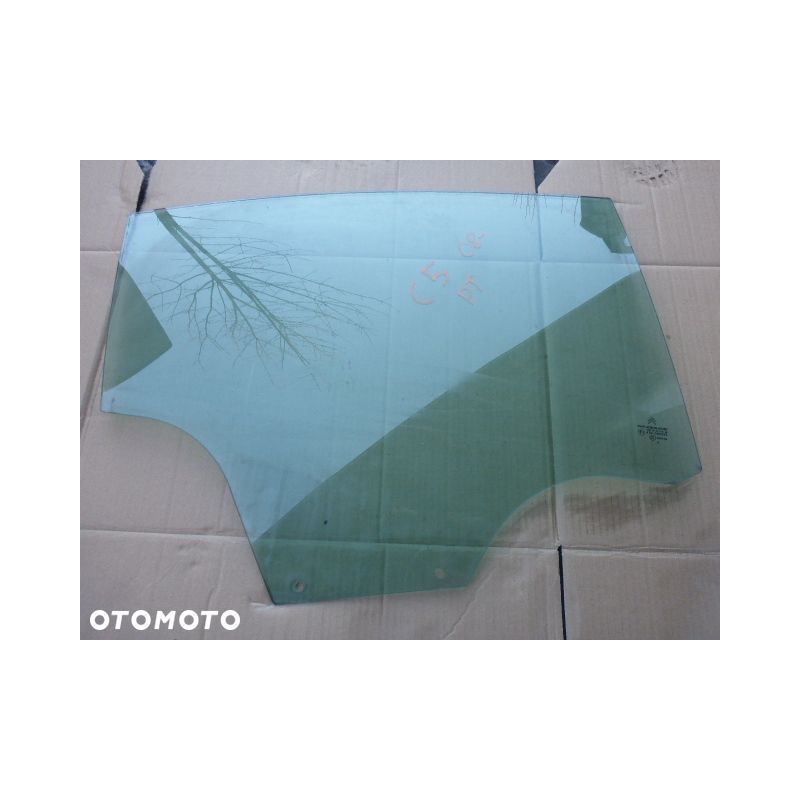 SZYBA DRZWI PRAWY TYŁ CITROEN C5 III X7 08- SEDAN