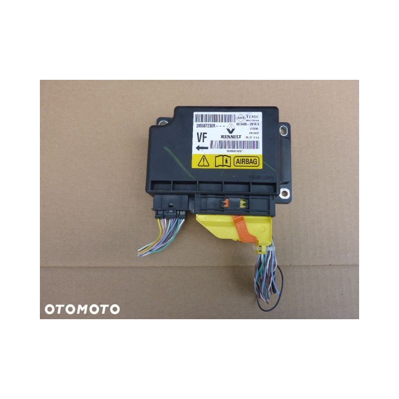 MODUŁ SENSOR AIRBAG RENAULT MEGANE III 285587230R