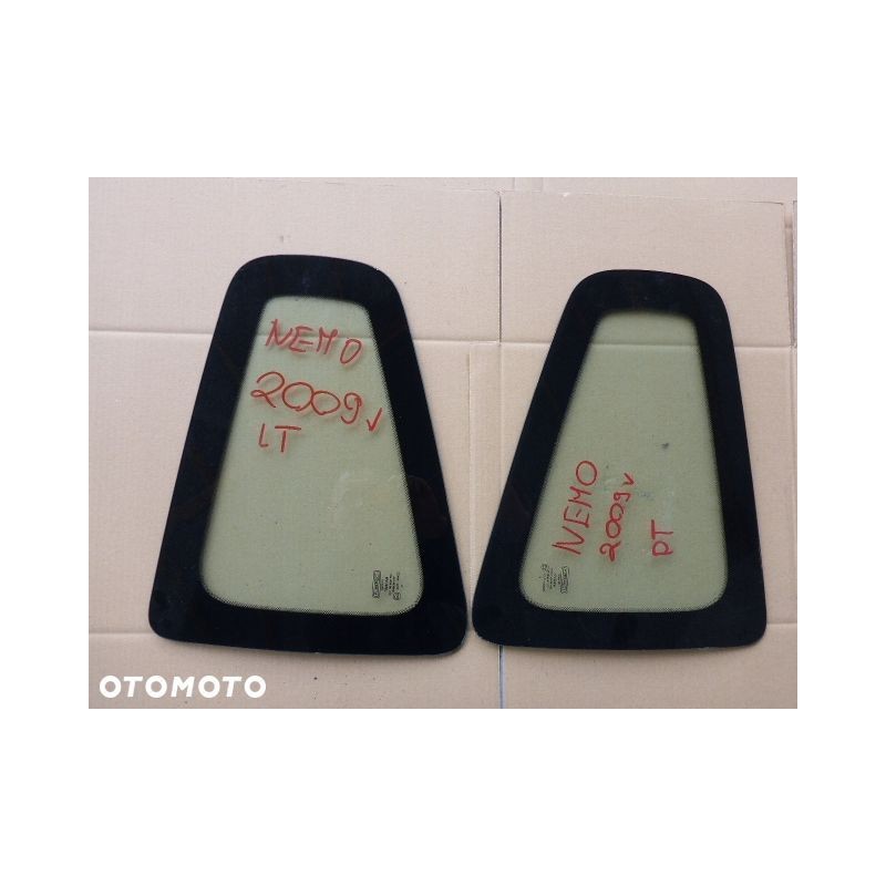 SZYBA KAROSERYJNA LEWA PRAWA NEMO BIPPER QUBO