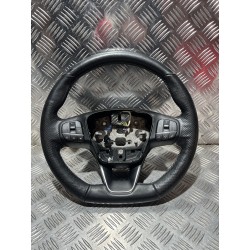 KIEROWNICA SKÓRZANA GRZANA FORD PUMA II MK2 19- ST-LINE JASNA NIĆ