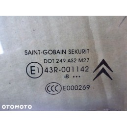 SZYBA DRZWI PRAWY TYŁ CITROEN C4 GRAND PICASSO 06-
