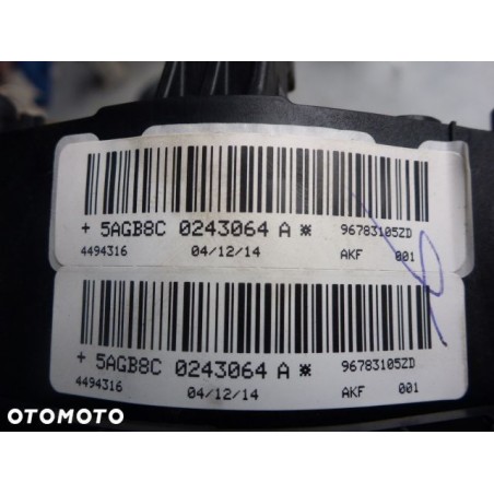 AIRBAG PODUSZKA KOMPLET PEUGEOT 308 T9