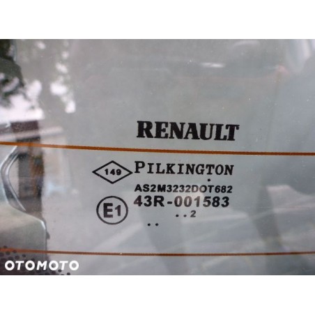 SZYBA KLAPY RENAULT CLIO III HB 3-DRZWI 2012R