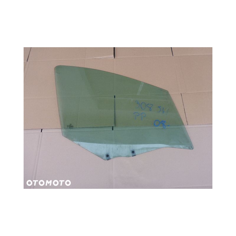 SZYBA DRZWI PRAWA PRZEDNIA PEUGEOT 308 SW 2008r.