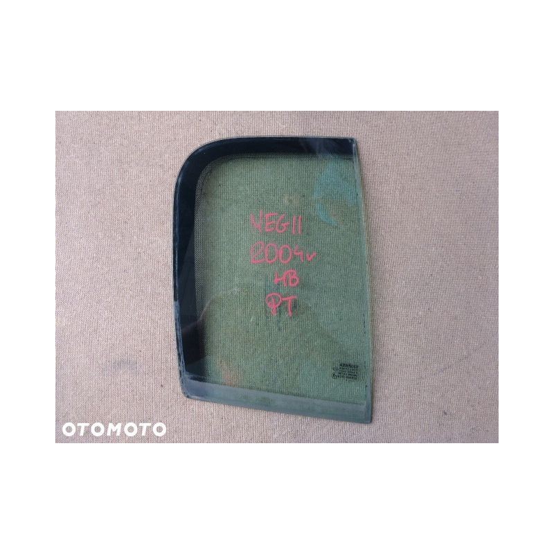 SZYBA DRZWI PRAWY TYŁ RENAULT MEGANE II HB 5 DRZWI