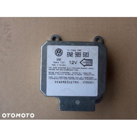 STEROWNIK SENSOR PODUSZKI AIRBAG VW AUDI 6N0909603
