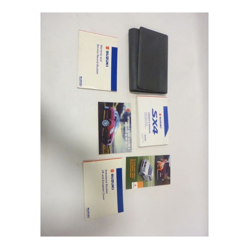 KSIĄŻKA SERWISOWA SUZUXI SX4 WERSJA ANGIELSKA