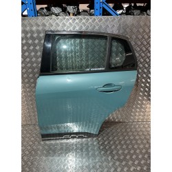 DRZWI LEWE LEWY TYŁ TYLNE KOMPLETNE FIAT 600 23- 959 BLUE CERAMIC