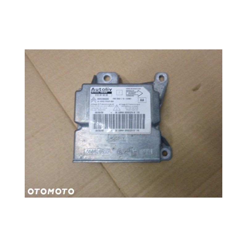 STEROWNIK AIRBAG CITROEN C4 PICASSO 9665396680