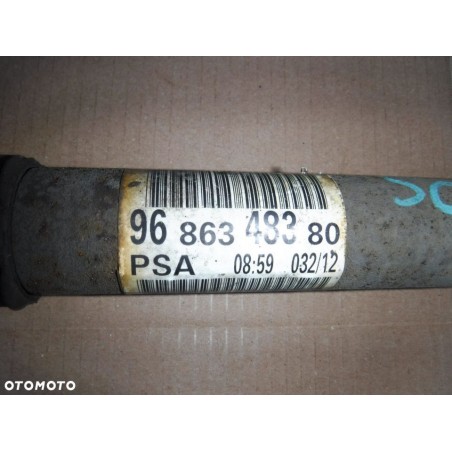 PÓŁOŚ PÓŁOŚKA LEWA KRÓTKA PEUGEOT 508 1.6 E-HDI