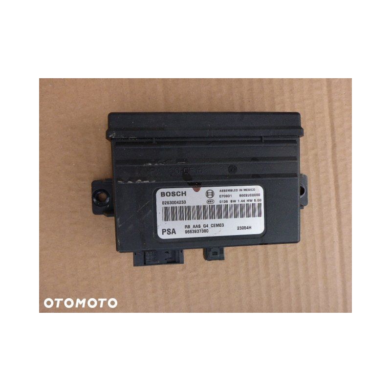 MODUŁ PDC COFANIA CITROEN C4 PICASSO 9663937380