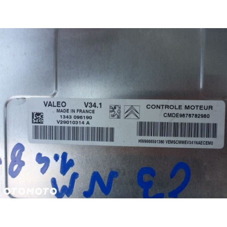 KOMPUTER SILNIKA CITROEN C3 2010- 9676782298