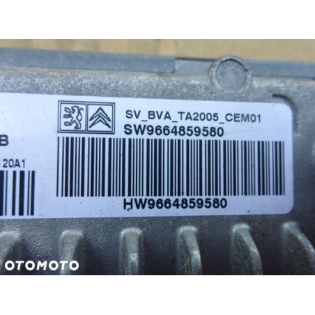 KOMPUTER SKRZYNI CITROEN C4 308 1.6 VTI S126029101