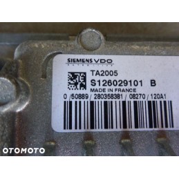 KOMPUTER SKRZYNI CITROEN C4 308 1.6 VTI S126029101