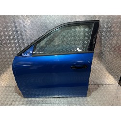 DRZWI LEWE LEWY PRZÓD KOMPLETNE OPEL FRONTERA C 24- BRIGHT BLUE