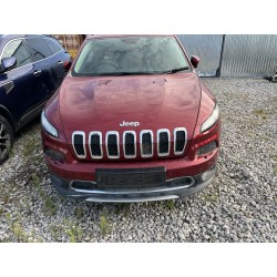 PRZÓD KOMPLETNY MASKA ZDERZAK PAS BŁOTNIKI JEEP CHEROKEE KL 13-18 CHERRY RED