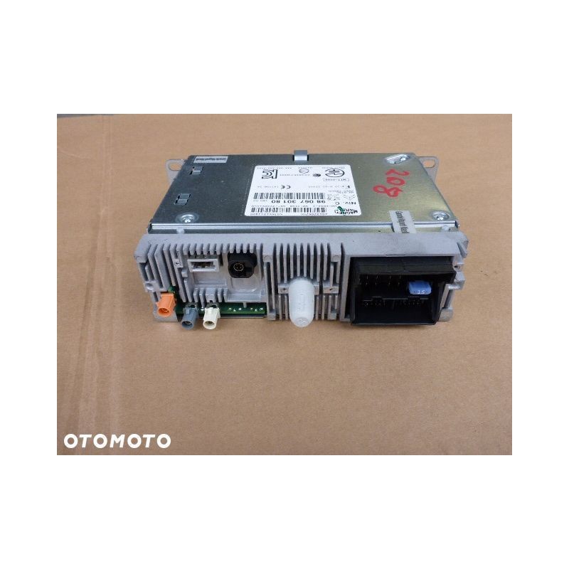 RADIO POD NAWIGACJE ORYGINAŁ PEUGEOT 208