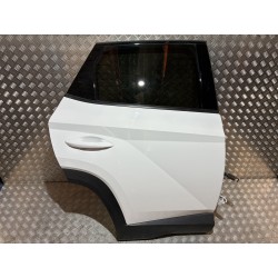 DRZWI PRAWY TYŁ KOMPLETNE HYUNDAI TUCSON IV NX4 20- SAW - ATLAS WHITE