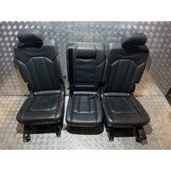 KANAPA FOTELE TYŁ 2 RZĄD AUDI Q7 II 4M 15- S-LINE SKÓRZANA