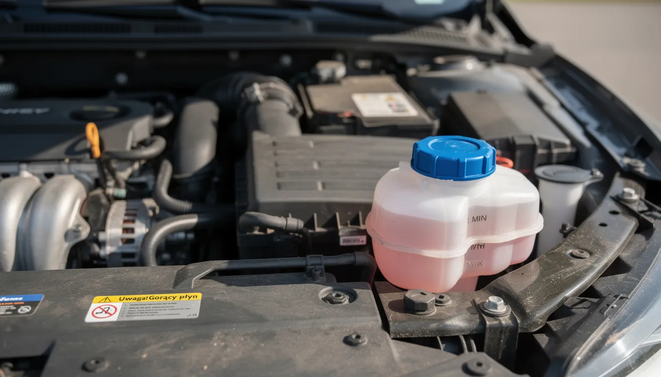 Zbiornik płynu do spryskiwaczy